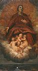 George Frederick Watts Canvas Paintings - The Spirit of Christianity
